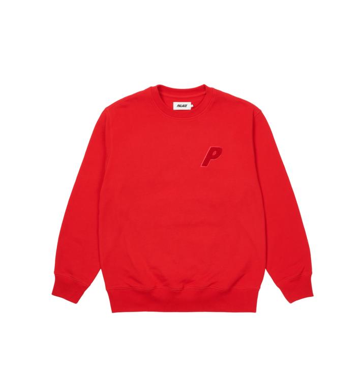 Thumbnail P-3 CHENILLE CREW RED one color