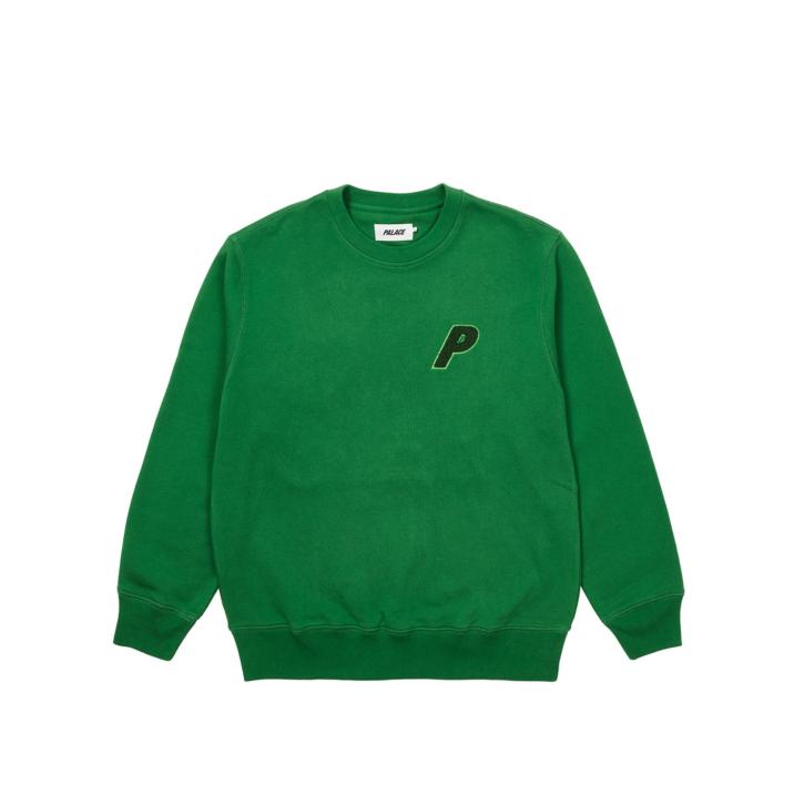 Thumbnail P-3 CHENILLE CREW GREEN one color