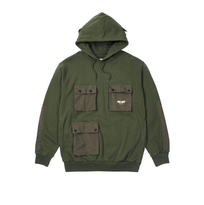 Thumbnail C-POCKET HOOD GREEN one color