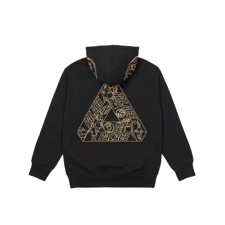 Thumbnail TRI-ARCHAEOLOGY HOOD BLACK one color