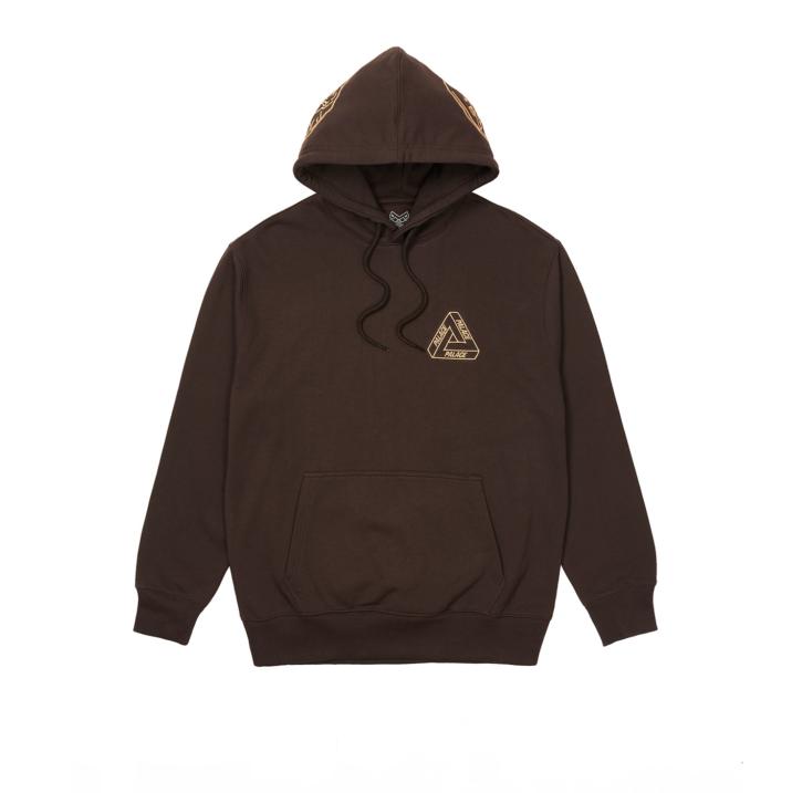 Thumbnail TRI-ARCHAEOLOGY HOOD BROWN one color