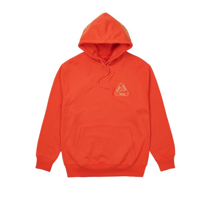 Thumbnail TRI-ARCHAEOLOGY HOOD RED one color