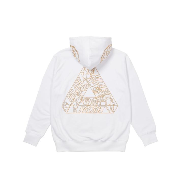 Thumbnail TRI-ARCHAEOLOGY HOOD WHITE one color