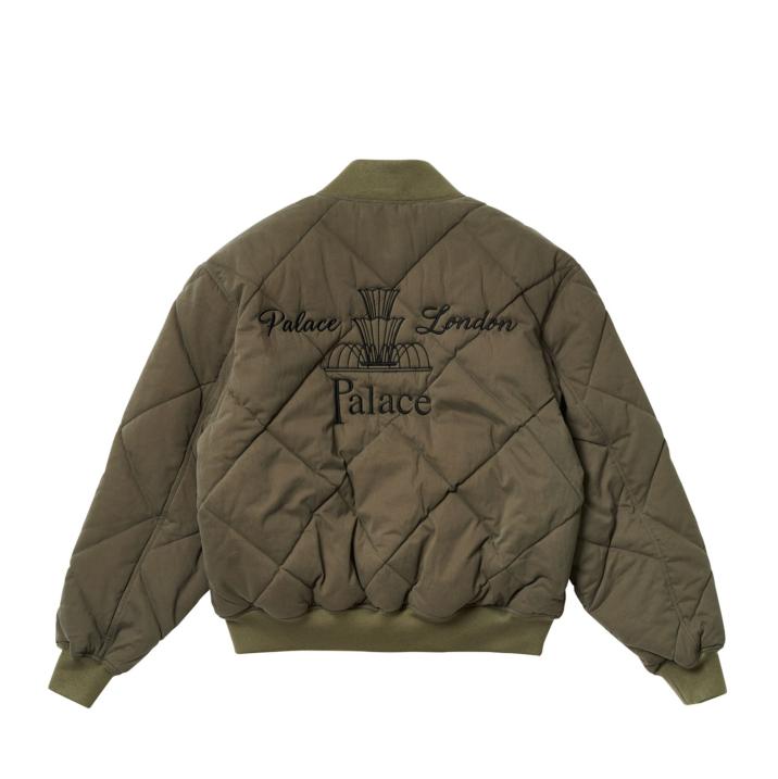 Thumbnail PALACE LONDON DIAMOND BOMBER OLIVE one color