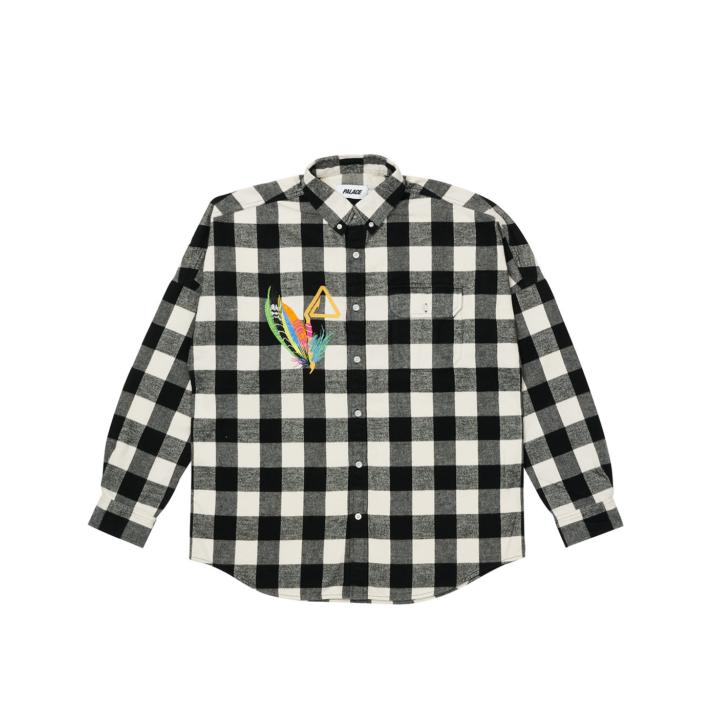 That Big Eh Shirt Black Check - Spring 2021 - Palace Community