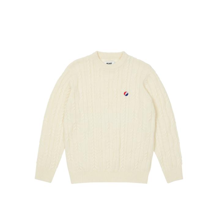 Thumbnail CABLE KNIT CREAM one color