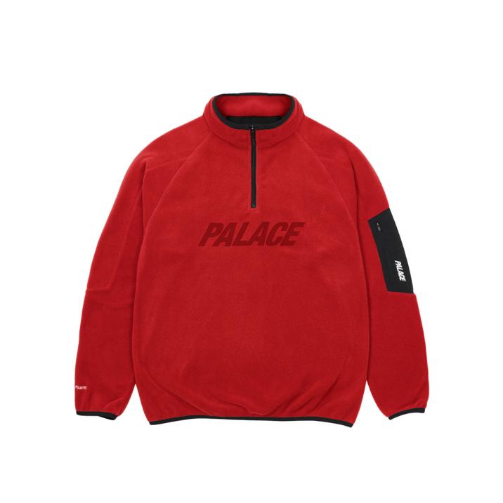 Thumbnail POLARTEC 1/4 ZIP RED one color