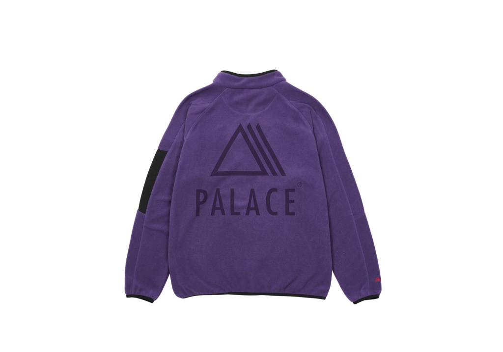 Polartec 1/4 Zip Purple - Spring 2021 - Palace Community