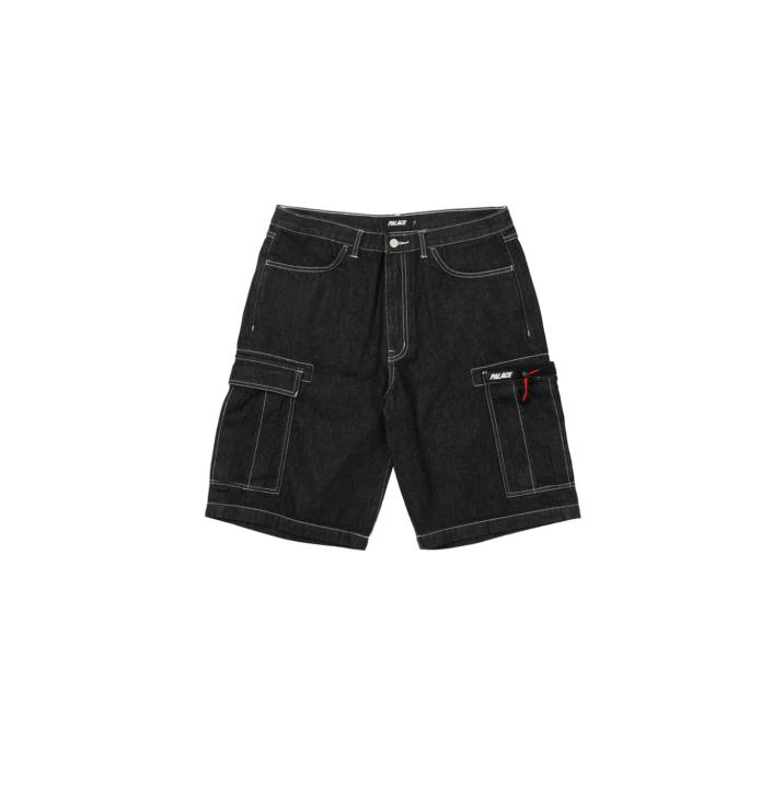 Thumbnail DRAWCORD POCKET DENIM SHORTS BLACK one color