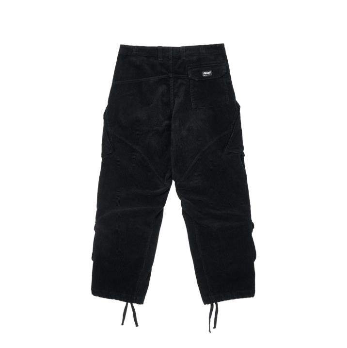 Thumbnail CORD CARGO PANT BLACK one color