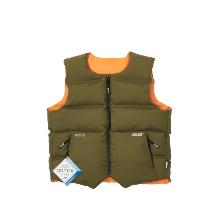 Thumbnail GORE-TEX INFINIUM REVERSO DOWN VEST OLIVE / ORANGE one color