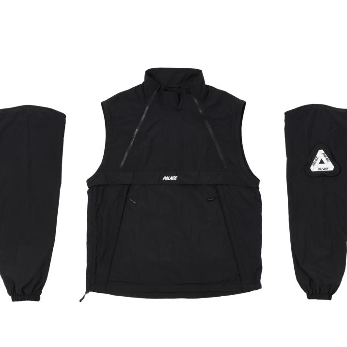 Thumbnail ZIP OFF GILET JACKET BLACK one color