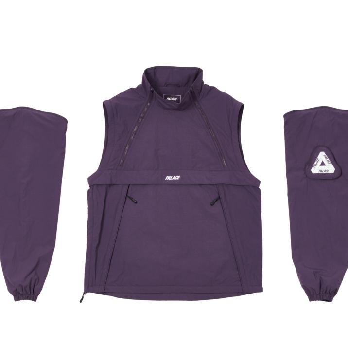 Thumbnail ZIP OFF GILET JACKET PURPLE one color