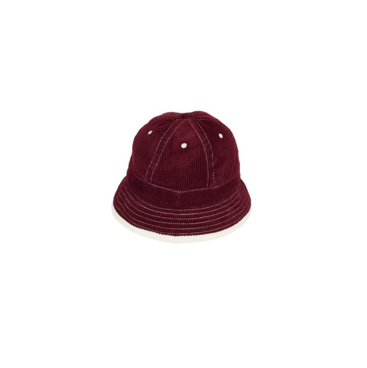 Thumbnail CHAIN STITCH BELL BUCKET HAT BURGUNDY one color