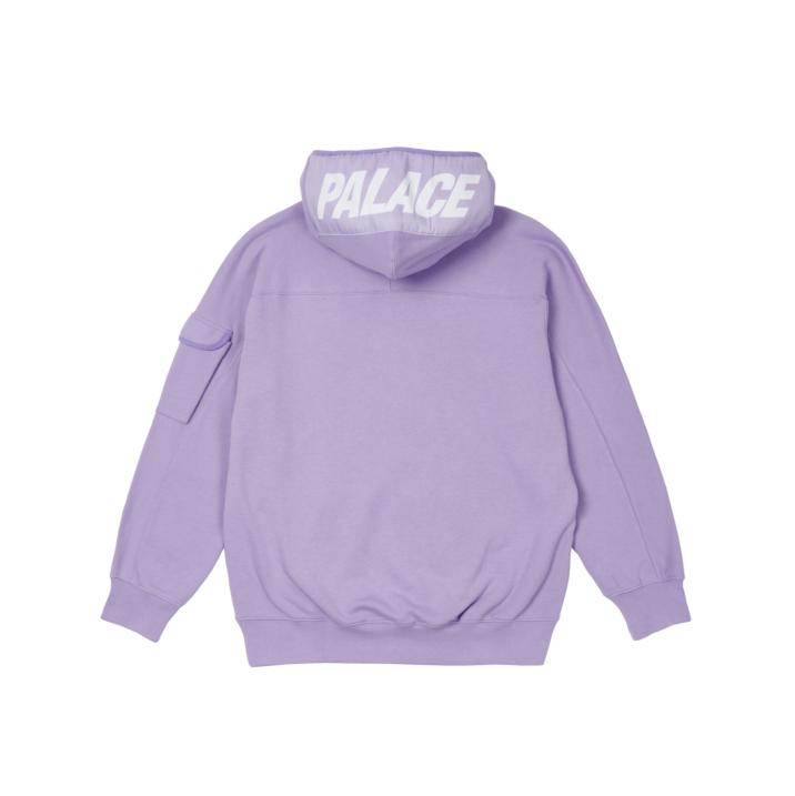 Thumbnail GIANT WOVEN LABEL HOOD LILAC one color