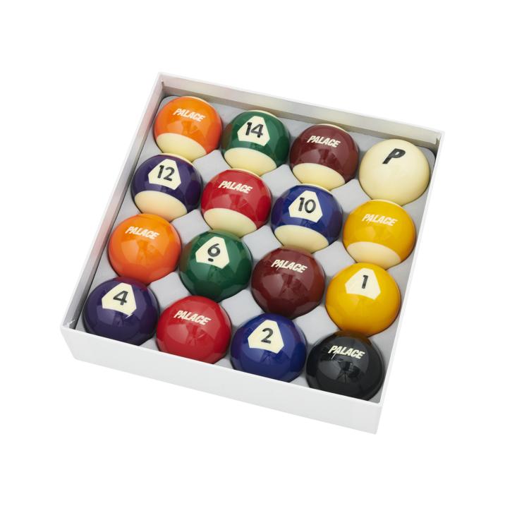 Thumbnail PALACE ENGLISH POOL BALLS one color