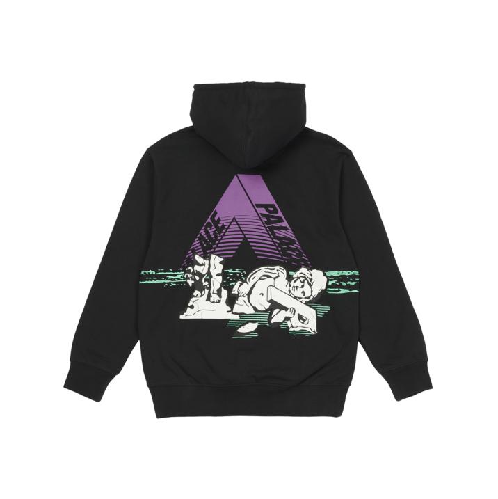 Thumbnail FALLEN CITY HOOD BLACK one color