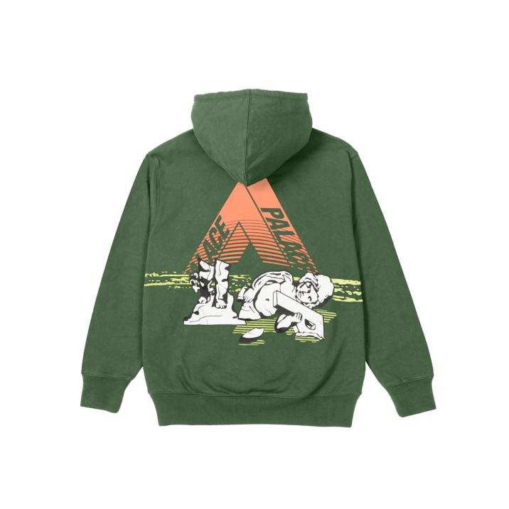 Thumbnail FALLEN CITY HOOD GREEN one color