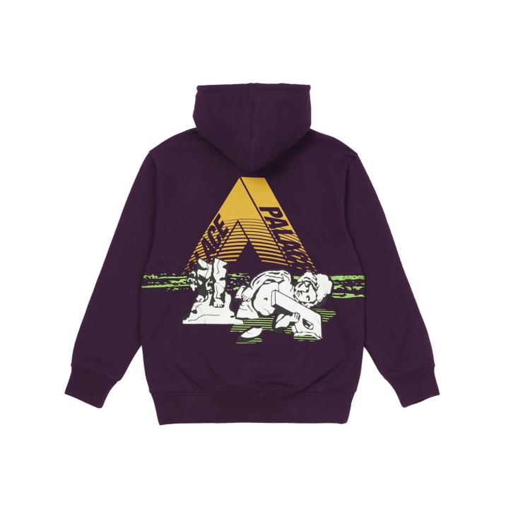 Thumbnail FALLEN CITY HOOD PURPLE one color