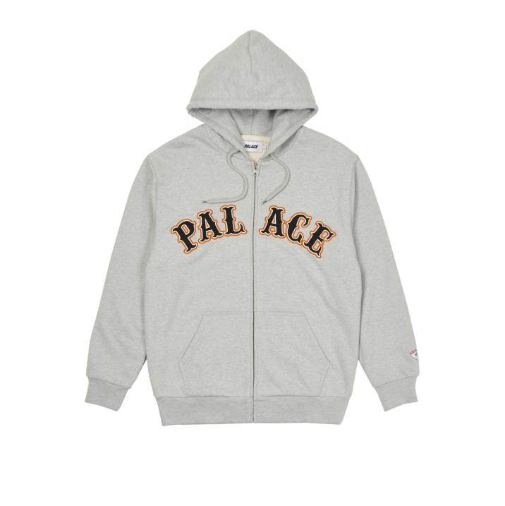 Thumbnail ARCH ZIP HOOD GREY MARL one color