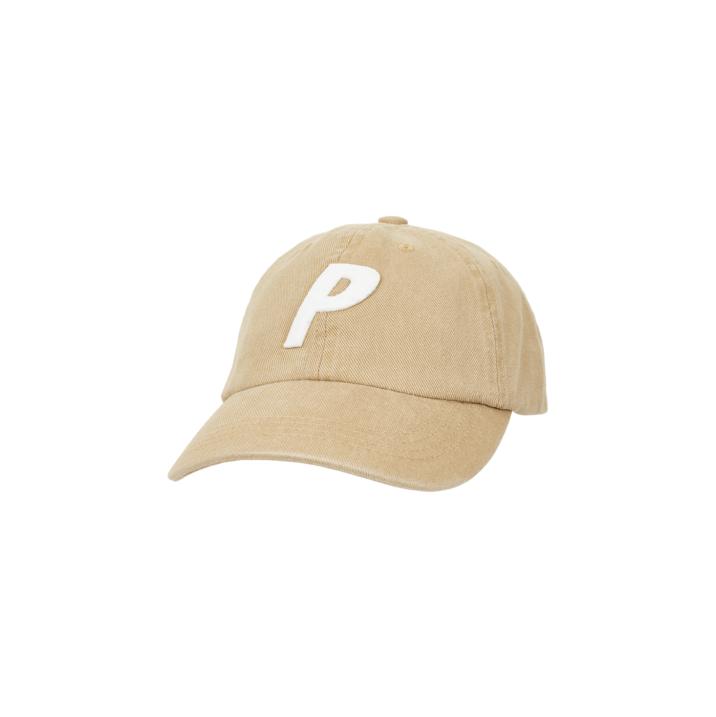 Thumbnail WASHED TWILL P 6-PANEL KHAKI one color