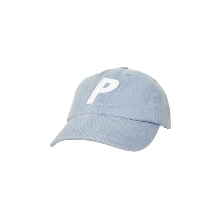 Thumbnail WASHED TWILL P 6-PANEL LIGHT BLUE one color