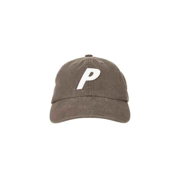 Thumbnail WASHED TWILL P 6-PANEL GREY one color