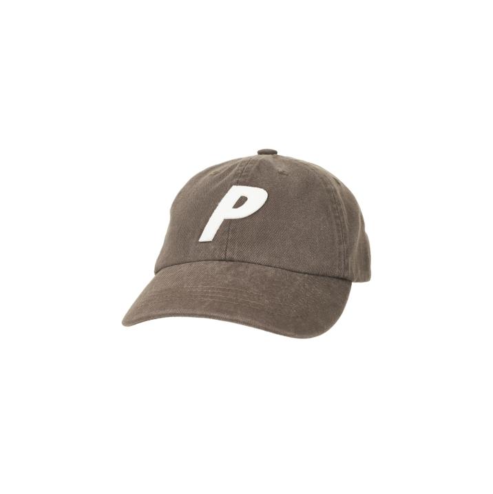 Thumbnail WASHED TWILL P 6-PANEL GREY one color