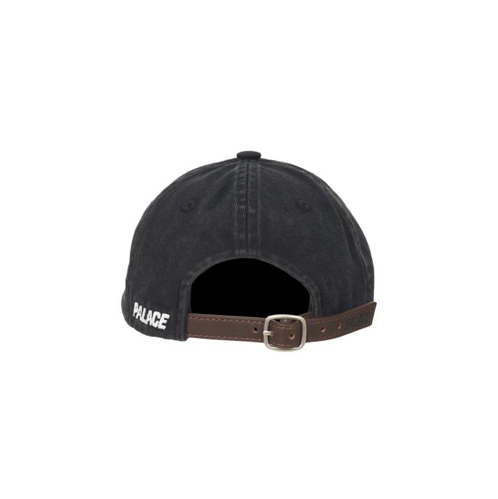 Thumbnail WASHED TWILL P 6-PANEL BLACK one color