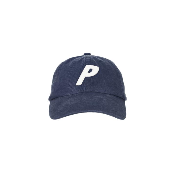 Thumbnail WASHED TWILL P 6-PANEL NAVY one color