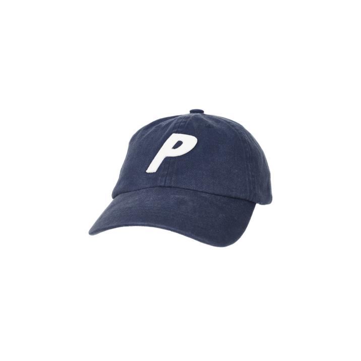 Thumbnail WASHED TWILL P 6-PANEL NAVY one color