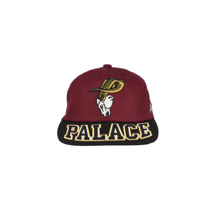 Thumbnail PALACE GOATS 5-PANEL BURGUNDY one color