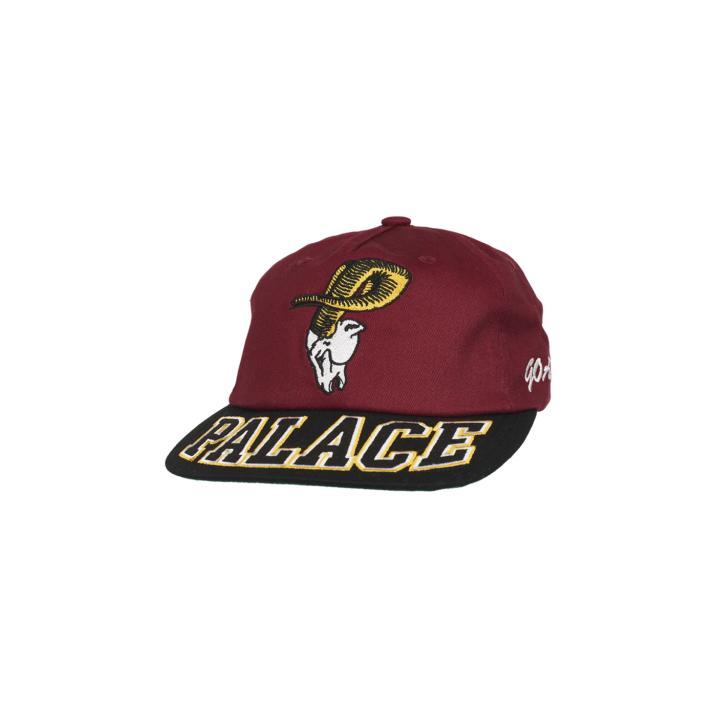 Thumbnail PALACE GOATS 5-PANEL BURGUNDY one color