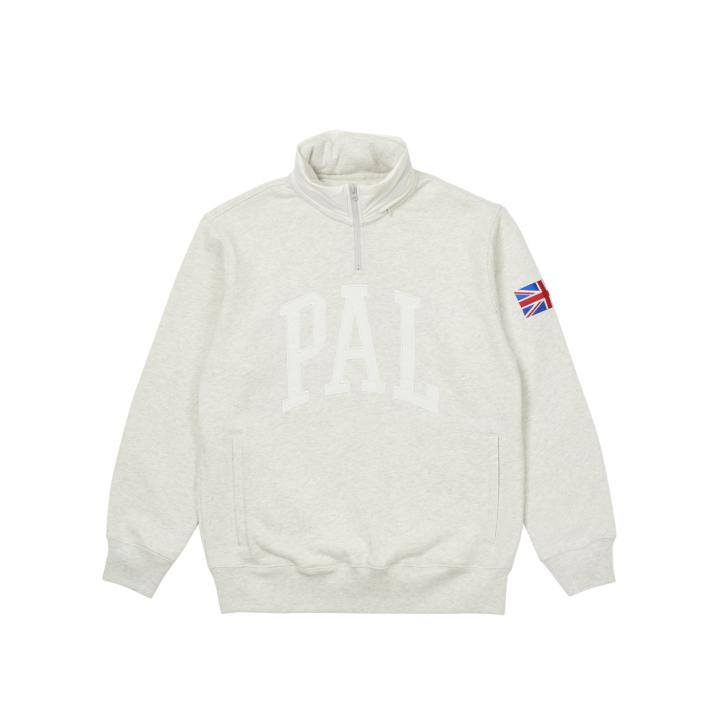 Thumbnail PAL GB 1/4 ZIP LIGHT GREY MARL one color