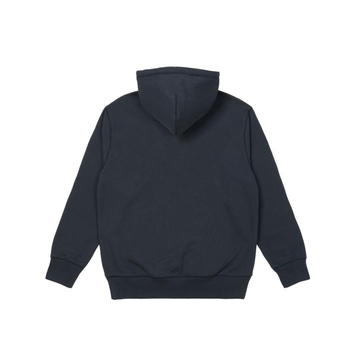 Thumbnail LOWERCASE FONT HOOD NAVY one color