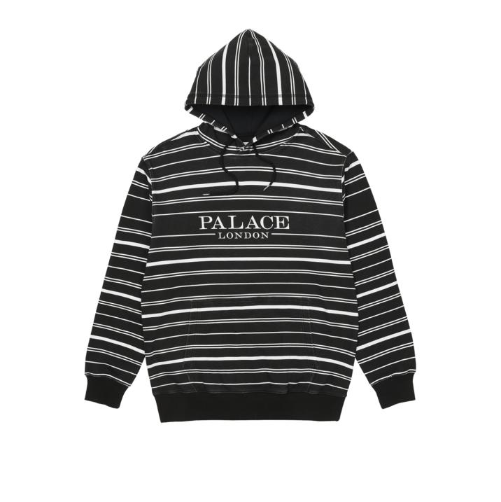 Thumbnail PRINTED STRIPE HOOD BLACK one color