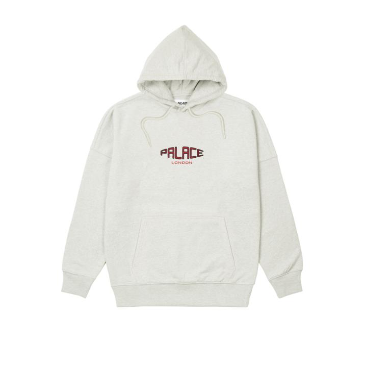 Thumbnail SPACED LOGO DROP SHOULDER HOOD GREY MARL one color