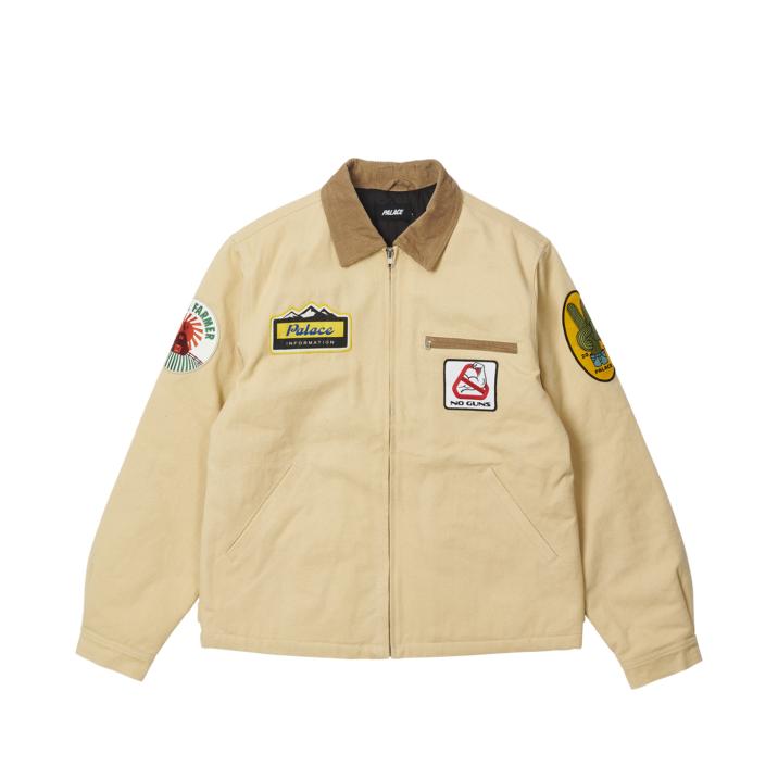 Thumbnail BADGE WORK JACKET SAND one color