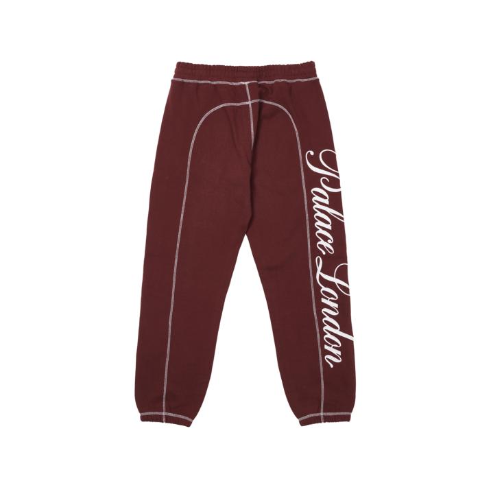 Thumbnail CHAIN STITCH JOGGERS CHERRY one color