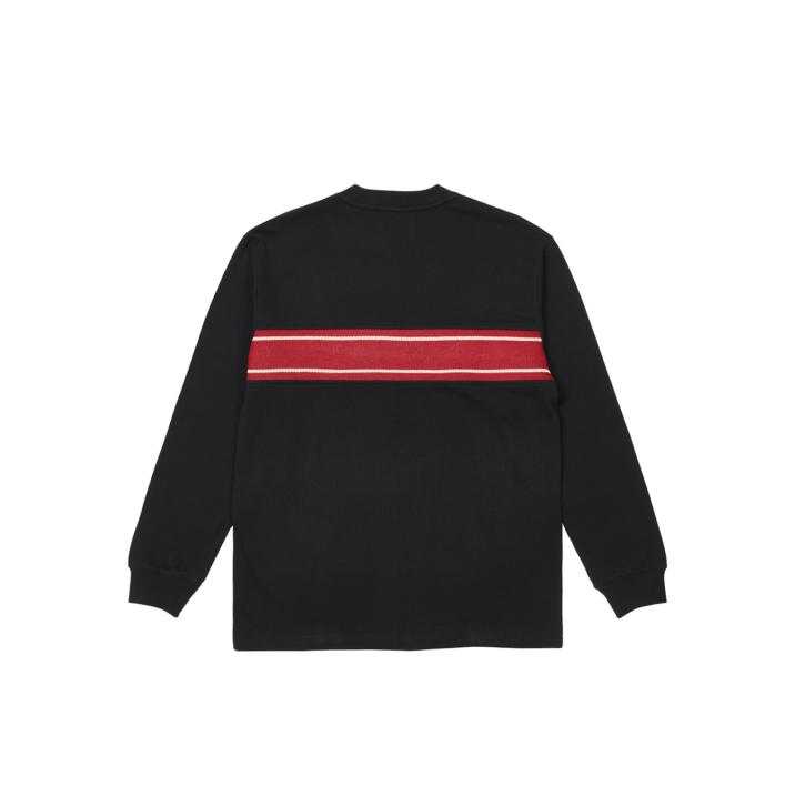 Thumbnail KNIT BLOCK LONGSLEEVE BLACK one color