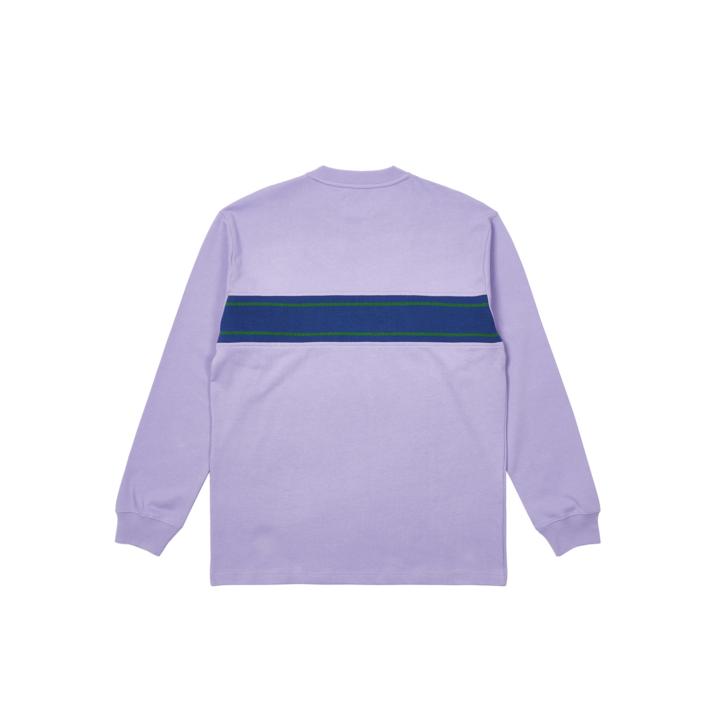 Thumbnail KNIT BLOCK LONGSLEEVE VIOLET one color