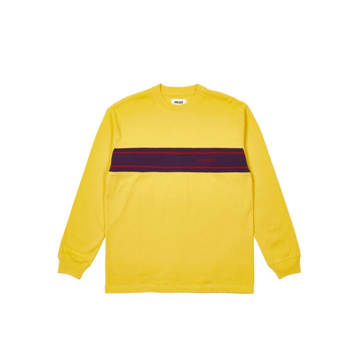 Thumbnail KNIT BLOCK LONGSLEEVE YELLOW one color