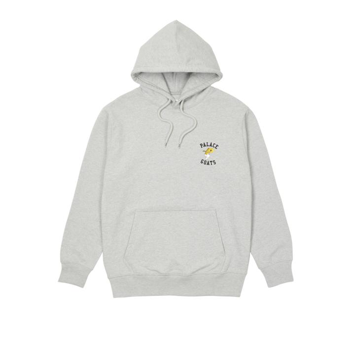 Thumbnail PALACE GOATS HOOD GREY MARL one color