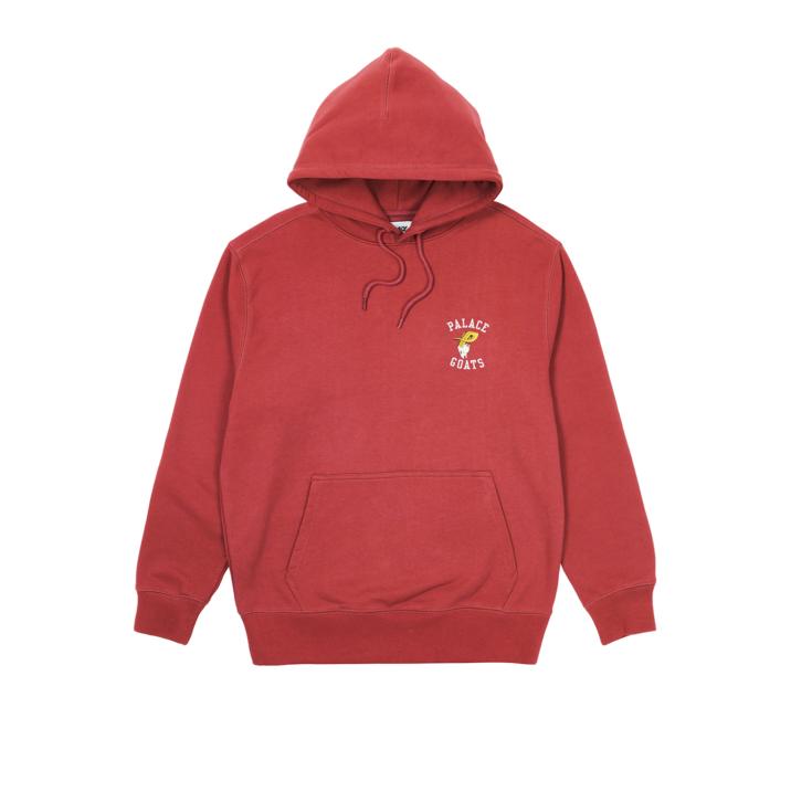 Thumbnail PALACE GOATS HOOD RED one color