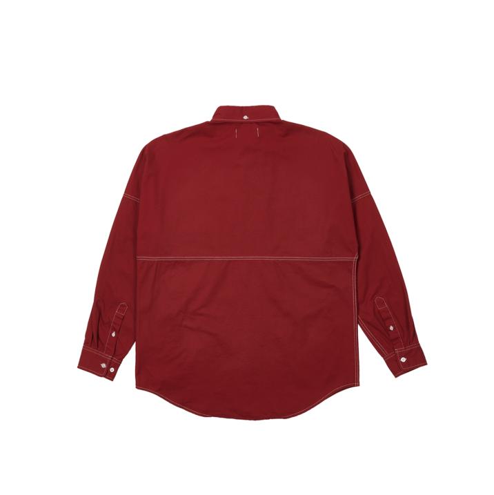 Thumbnail MULTI POCKET SHIRT RED one color