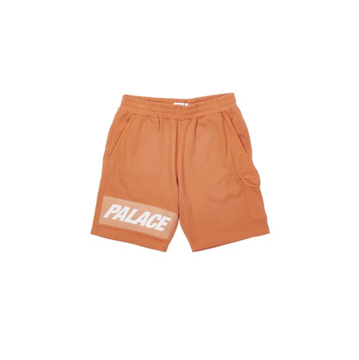 Thumbnail GIANT WOVEN LABEL SHORTS ORANGE one color