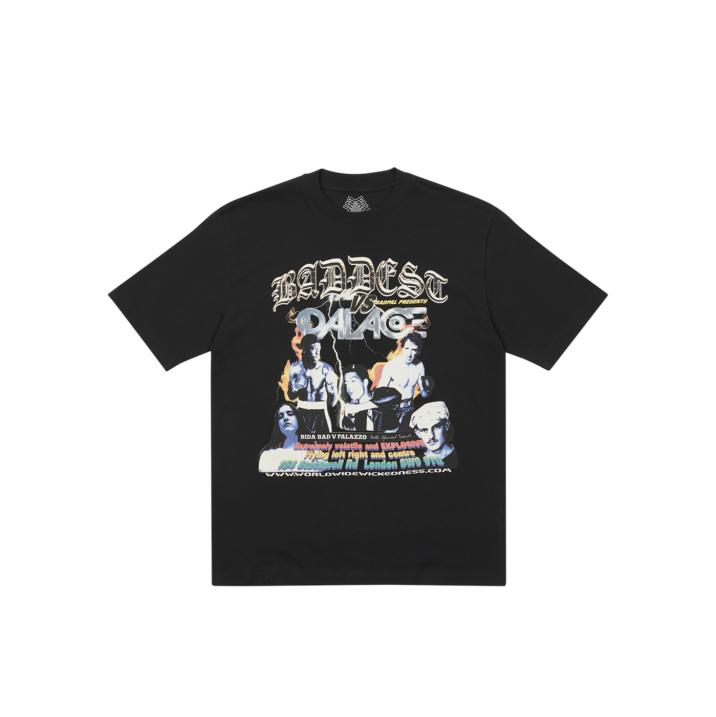 PALACE BADDEST T-SHIRT BLACK one color