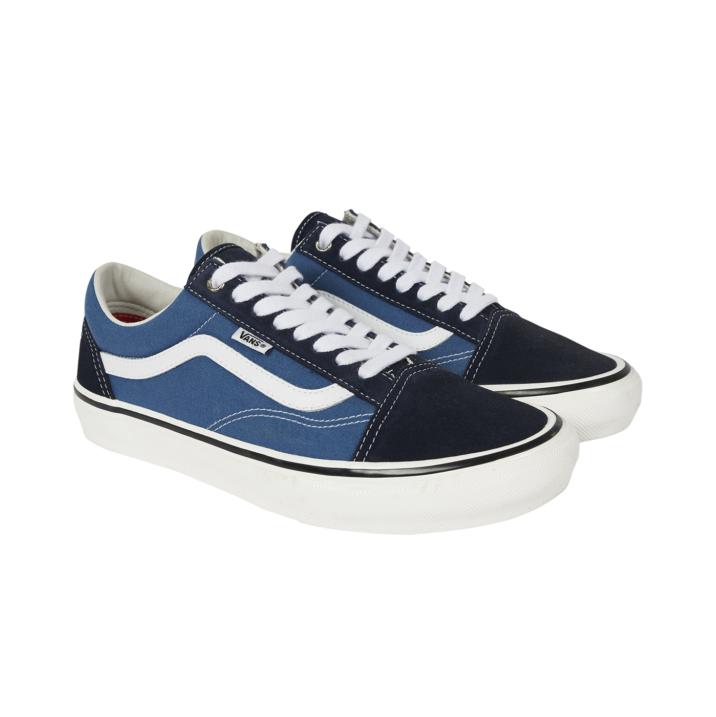 Palace Vans Skate Old Skool Navy / White - Spring 2022 - Palace