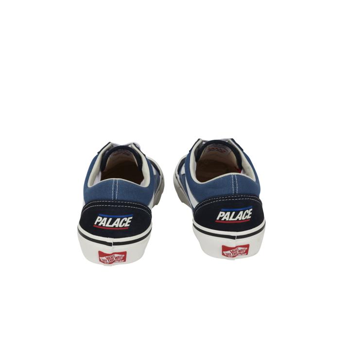 Palace Vans Skate Old Skool Navy / White - Spring 2022 - Palace