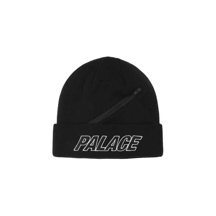 Thumbnail ZIP POCKET BEANIE BLACK one color